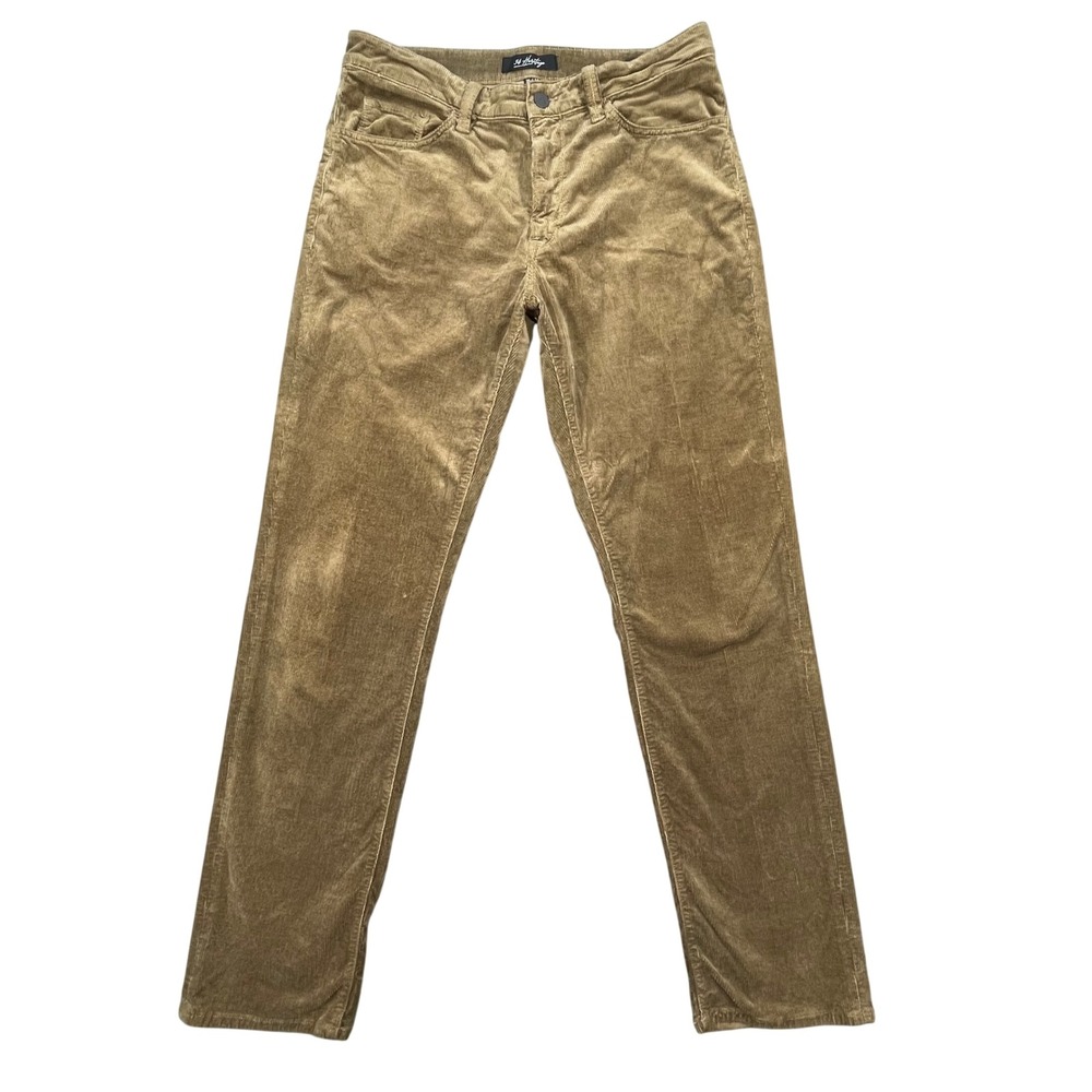 34 Heritage Tan Charisma Classic Fit Corduroy Pants Mens 35x34